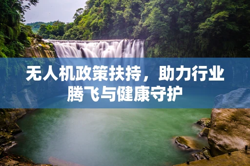 无人机政策扶持，助力行业腾飞与健康守护