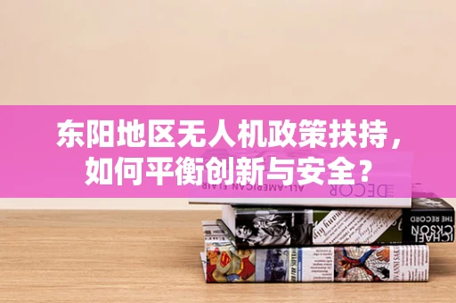 东阳地区无人机政策扶持，如何平衡创新与安全？