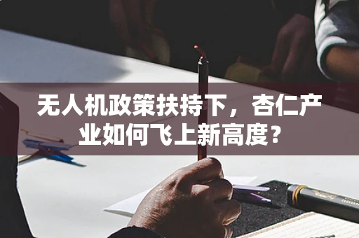 无人机政策扶持下，杏仁产业如何飞上新高度？