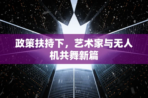 政策扶持下，艺术家与无人机共舞新篇