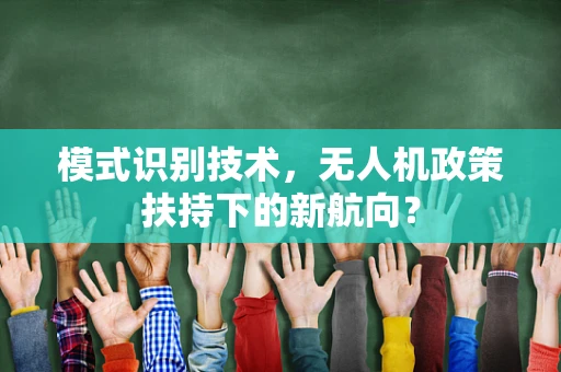 模式识别技术，无人机政策扶持下的新航向？