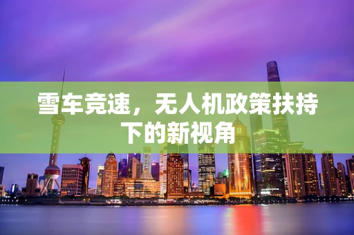 雪车竞速，无人机政策扶持下的新视角