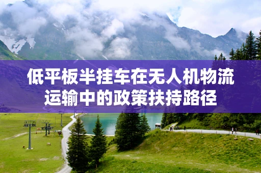 低平板半挂车在无人机物流运输中的政策扶持路径