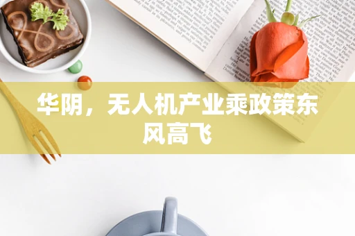 华阴，无人机产业乘政策东风高飞