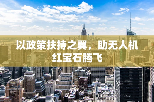 以政策扶持之翼，助无人机红宝石腾飞
