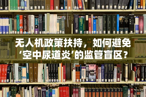 无人机政策扶持，如何避免‘空中尿道炎’的监管盲区？