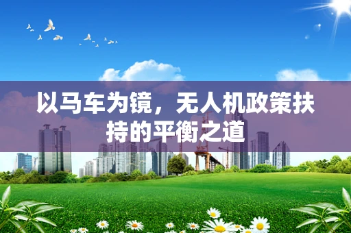 以马车为镜，无人机政策扶持的平衡之道