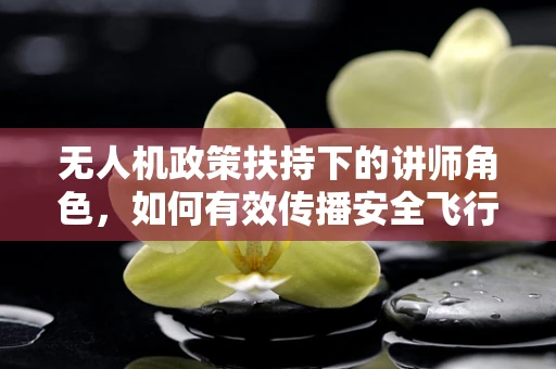 无人机政策扶持下的讲师角色，如何有效传播安全飞行知识？