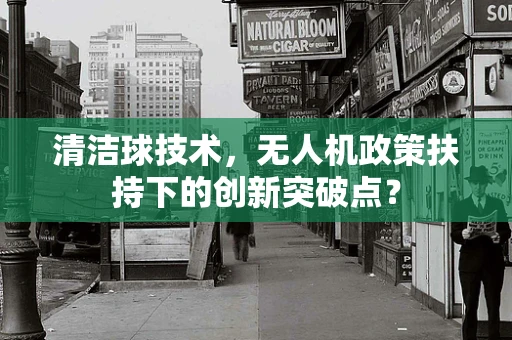 清洁球技术，无人机政策扶持下的创新突破点？