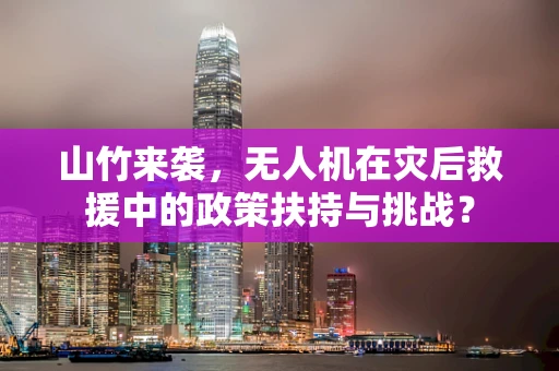 山竹来袭，无人机在灾后救援中的政策扶持与挑战？