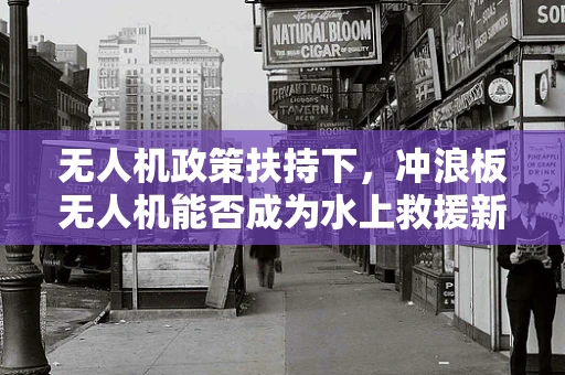 无人机政策扶持下，冲浪板无人机能否成为水上救援新宠？