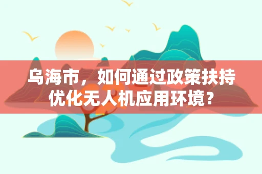 乌海市，如何通过政策扶持优化无人机应用环境？