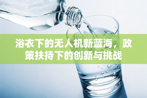 浴衣下的无人机新蓝海，政策扶持下的创新与挑战