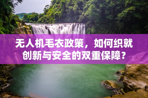无人机毛衣政策，如何织就创新与安全的双重保障？