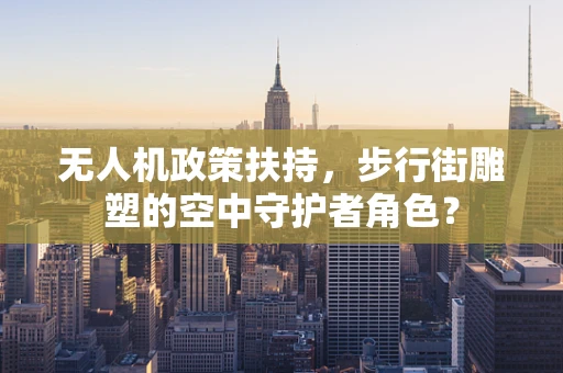 无人机政策扶持，步行街雕塑的空中守护者角色？