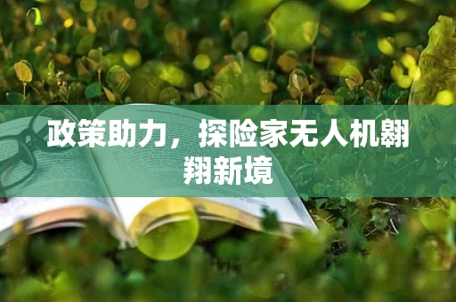 政策助力，探险家无人机翱翔新境