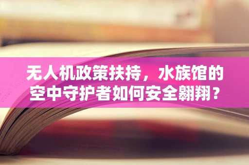 无人机政策扶持，水族馆的空中守护者如何安全翱翔？
