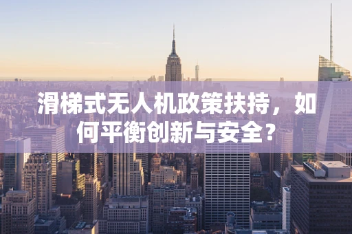 滑梯式无人机政策扶持，如何平衡创新与安全？