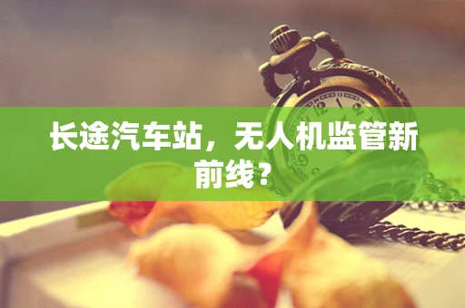 长途汽车站，无人机监管新前线？