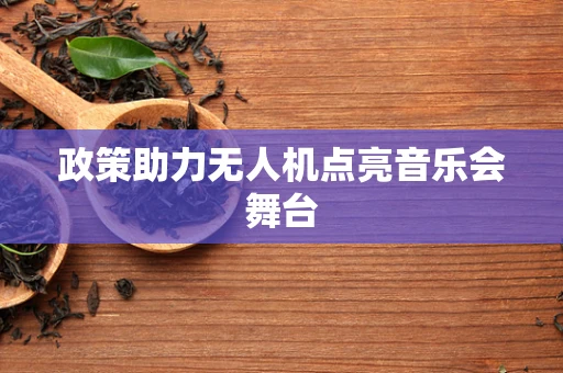 政策助力无人机点亮音乐会舞台
