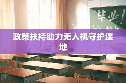政策扶持助力无人机守护湿地
