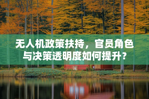无人机政策扶持，官员角色与决策透明度如何提升？