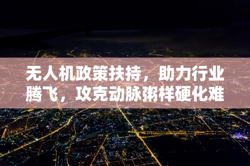 无人机政策扶持，助力行业腾飞，攻克动脉粥样硬化难题
