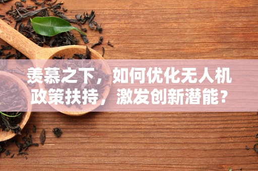 羡慕之下，如何优化无人机政策扶持，激发创新潜能？