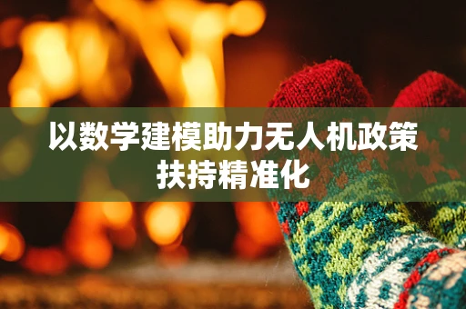 以数学建模助力无人机政策扶持精准化