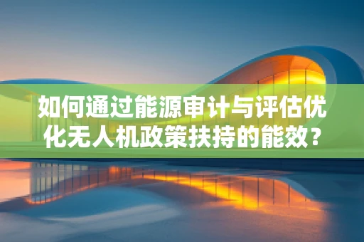 如何通过能源审计与评估优化无人机政策扶持的能效？