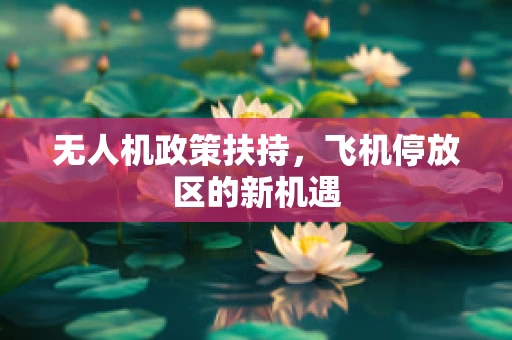 无人机政策扶持，飞机停放区的新机遇