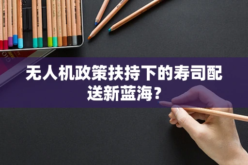 无人机政策扶持下的寿司配送新蓝海？