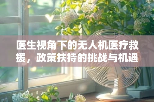 医生视角下的无人机医疗救援，政策扶持的挑战与机遇？