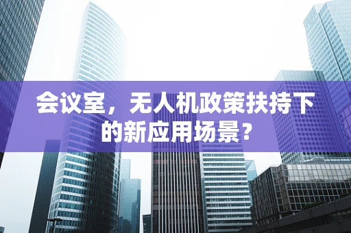 会议室，无人机政策扶持下的新应用场景？