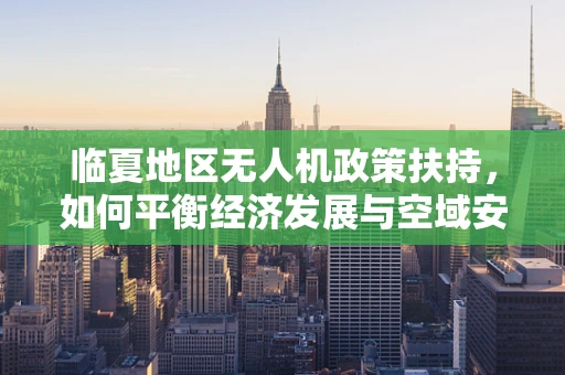 临夏地区无人机政策扶持，如何平衡经济发展与空域安全？
