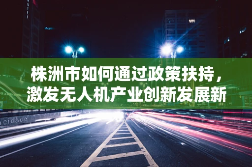 株洲市如何通过政策扶持，激发无人机产业创新发展新动力？