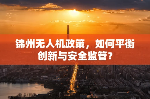 锦州无人机政策，如何平衡创新与安全监管？