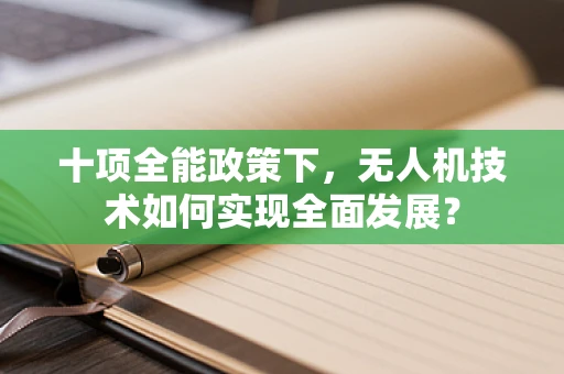 十项全能政策下，无人机技术如何实现全面发展？