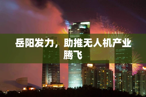 岳阳发力，助推无人机产业腾飞