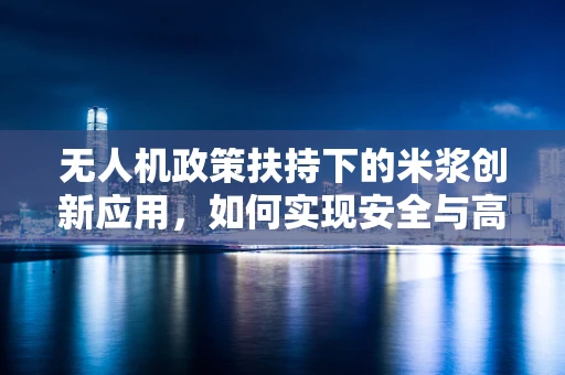 无人机政策扶持下的米浆创新应用，如何实现安全与高效的双重飞跃？