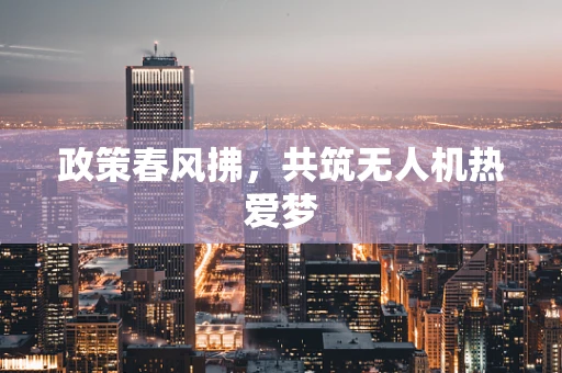 政策春风拂，共筑无人机热爱梦