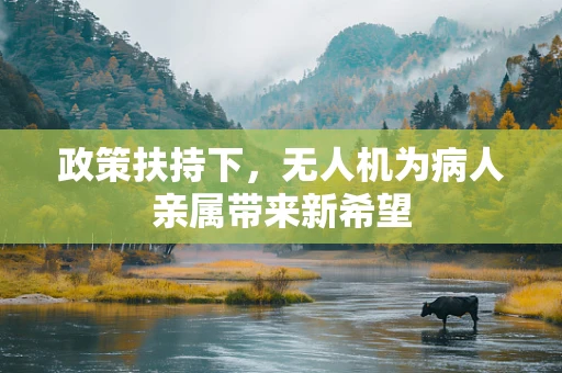 政策扶持下，无人机为病人亲属带来新希望