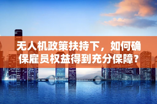 无人机政策扶持下，如何确保雇员权益得到充分保障？