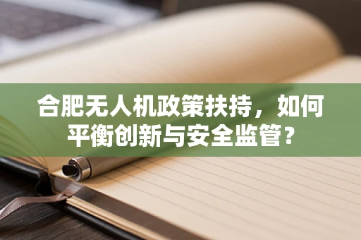 合肥无人机政策扶持，如何平衡创新与安全监管？