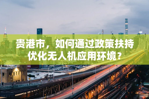 贵港市，如何通过政策扶持优化无人机应用环境？
