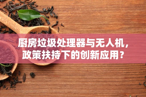 厨房垃圾处理器与无人机，政策扶持下的创新应用？