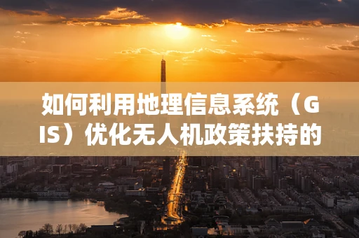 如何利用地理信息系统（GIS）优化无人机政策扶持的精准实施？