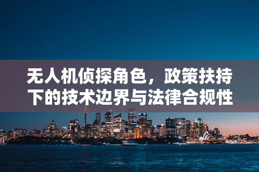 无人机侦探角色，政策扶持下的技术边界与法律合规性？