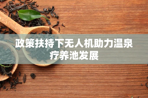 政策扶持下无人机助力温泉疗养池发展