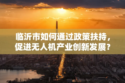 临沂市如何通过政策扶持，促进无人机产业创新发展？
